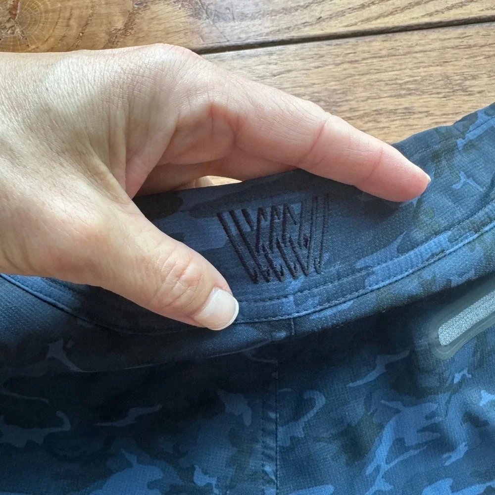 Mack Weldon Board Shorts Mens XXL Blue Camo Swim Trunks Quick Dry‎ Pocket